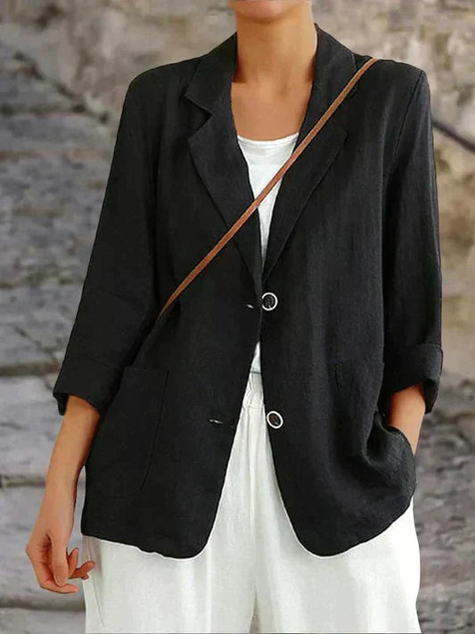 Lässige Blazer-Jacke für Damen