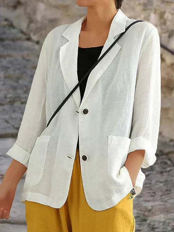 Lässige Blazer-Jacke für Damen