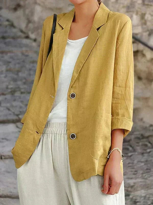 Lässige Blazer-Jacke für Damen