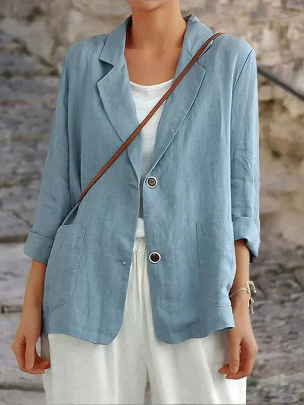 Lässige Blazer-Jacke für Damen