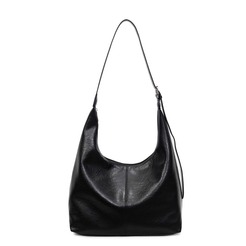 Lässige Handtasche aus Premium-Leder