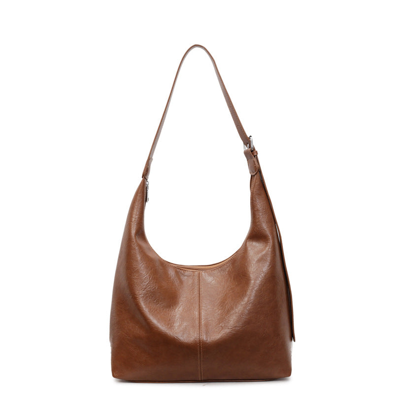 Lässige Handtasche aus Premium-Leder