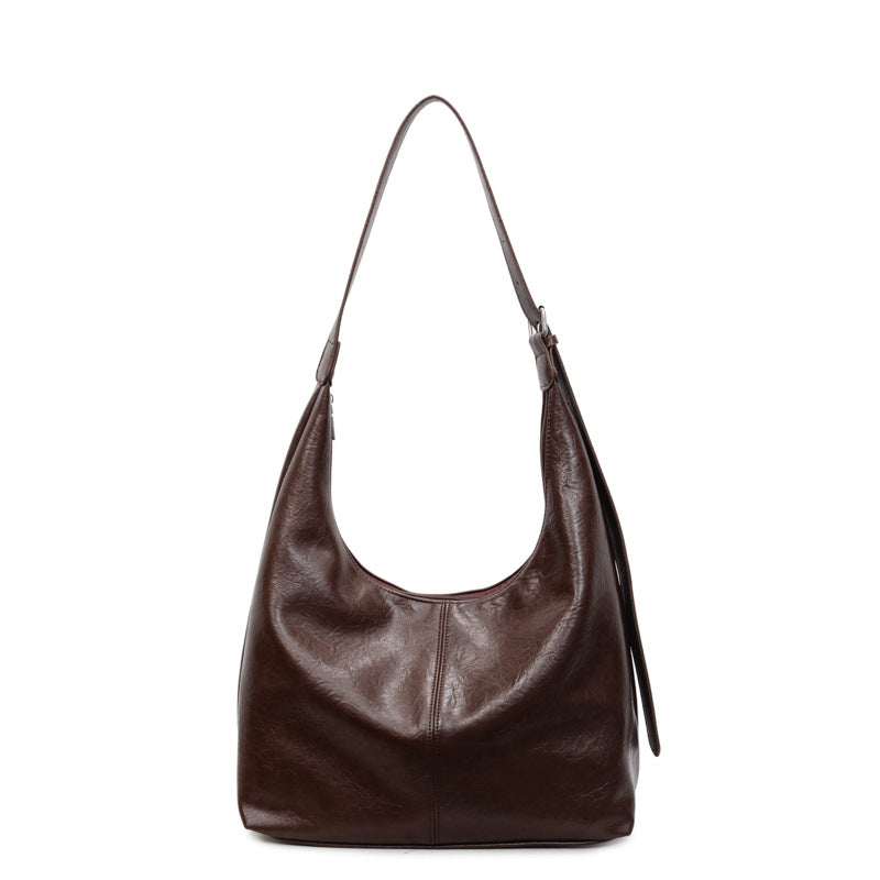Lässige Handtasche aus Premium-Leder