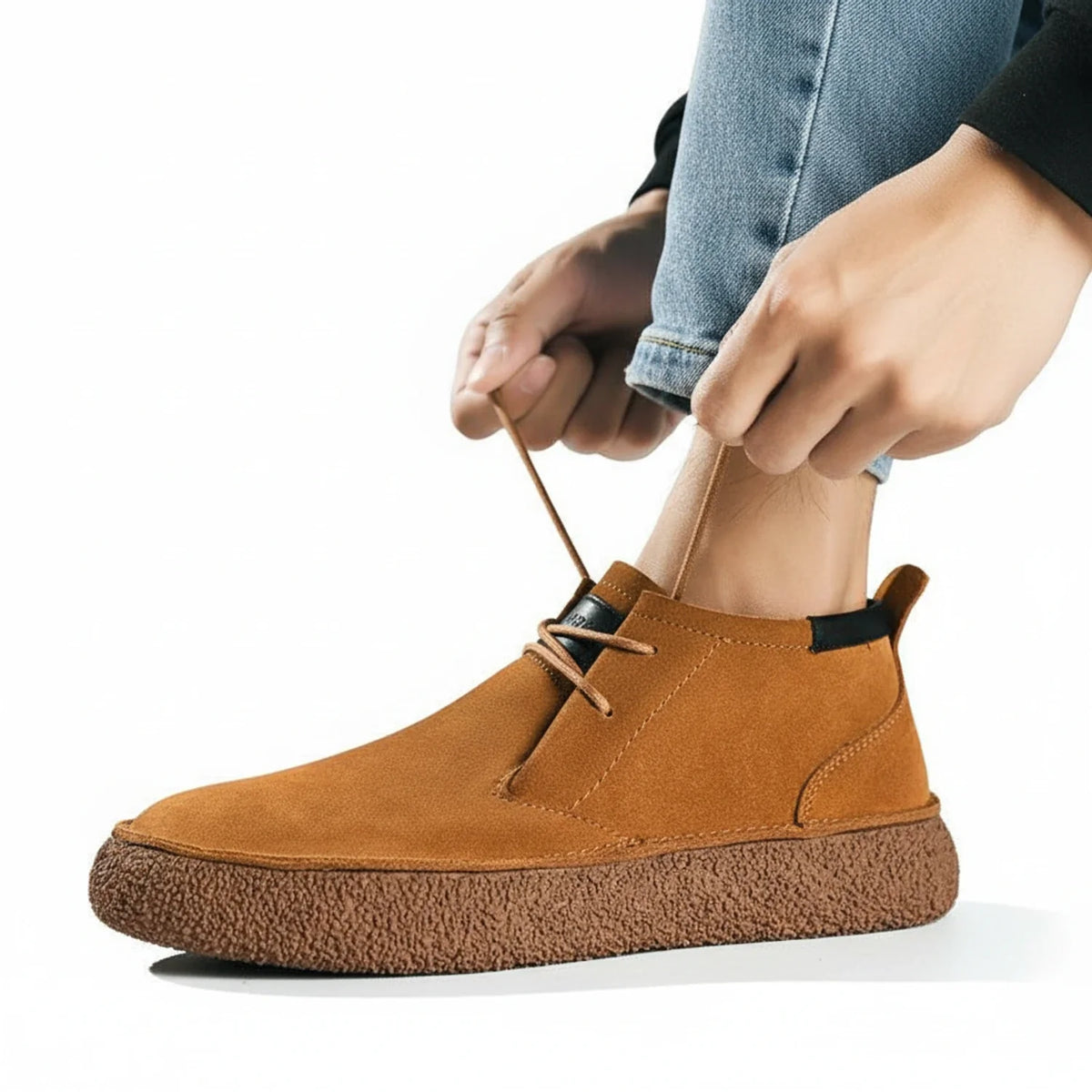 Lässige Herren-Schnürschuhe