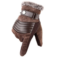 Lässige Lederhandschuhe für Herren