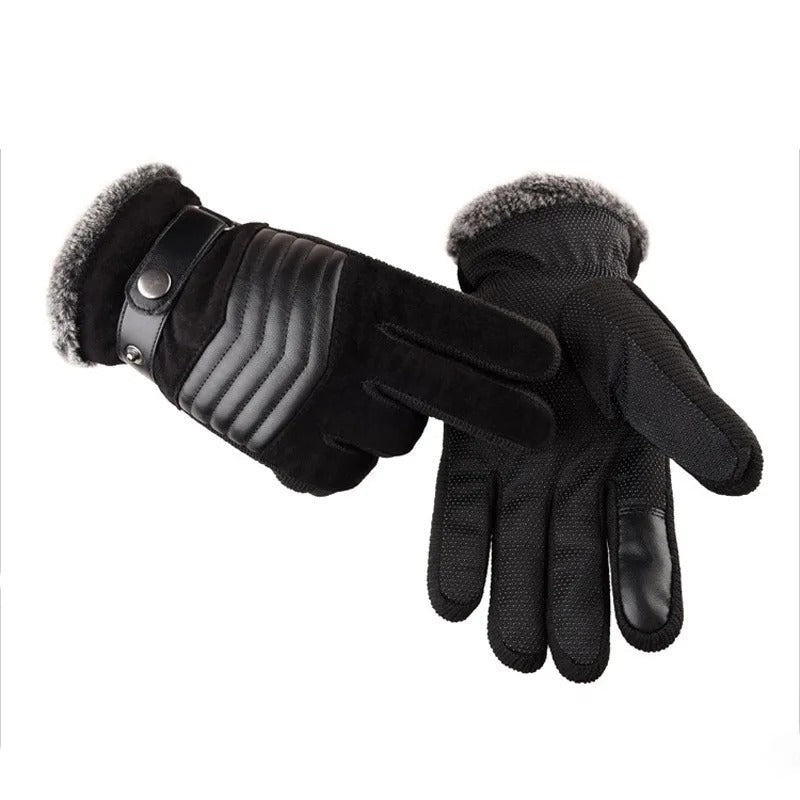 Lässige Lederhandschuhe für Herren