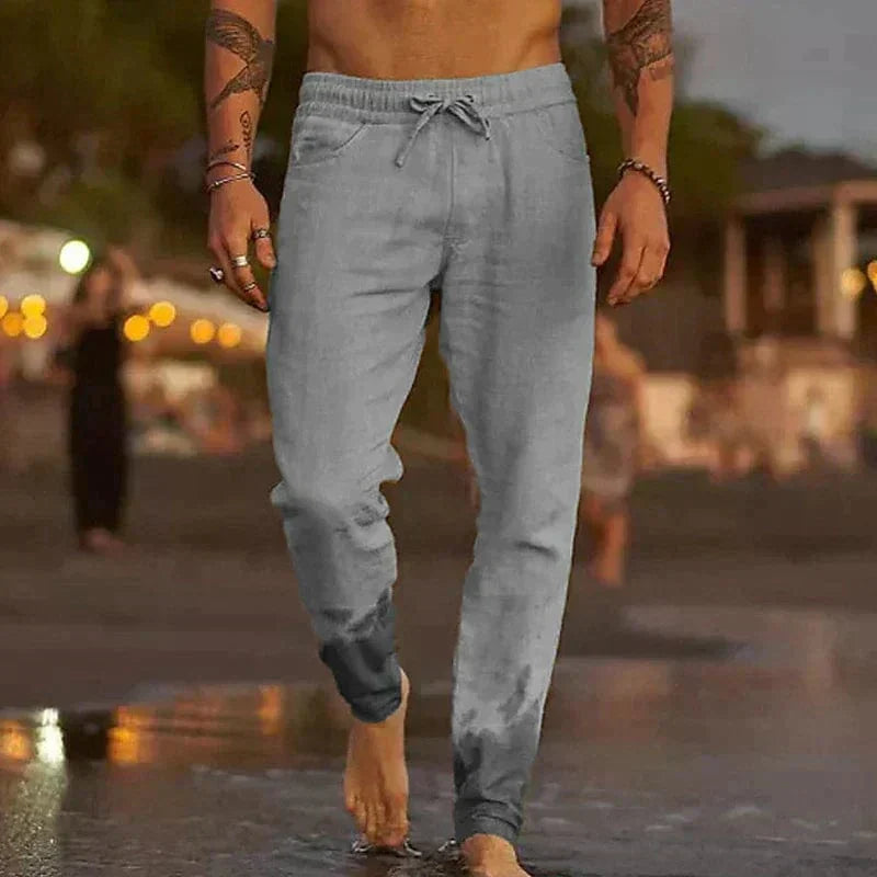 Lässige Leinenhose