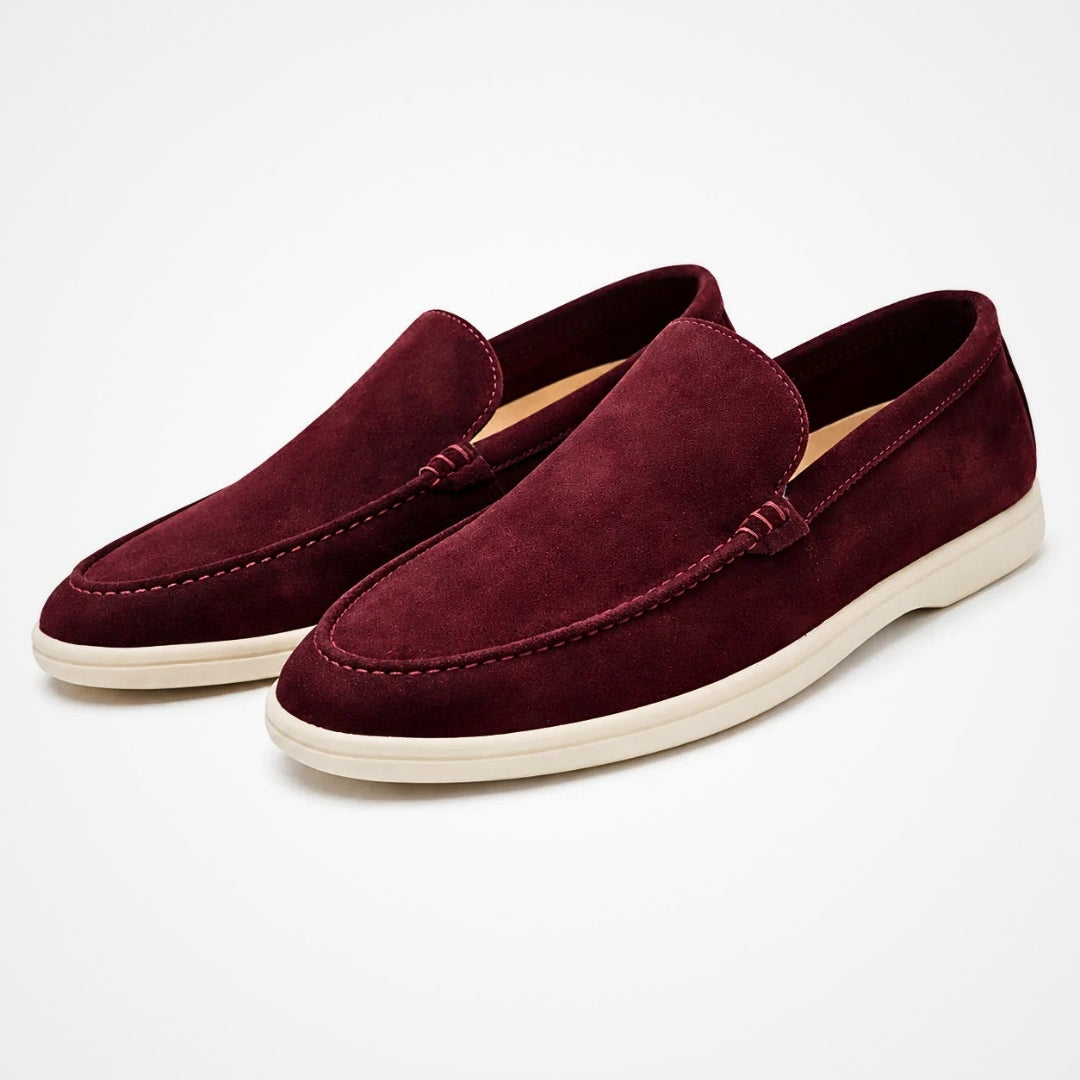Lässige Loafer in Wildlederoptik