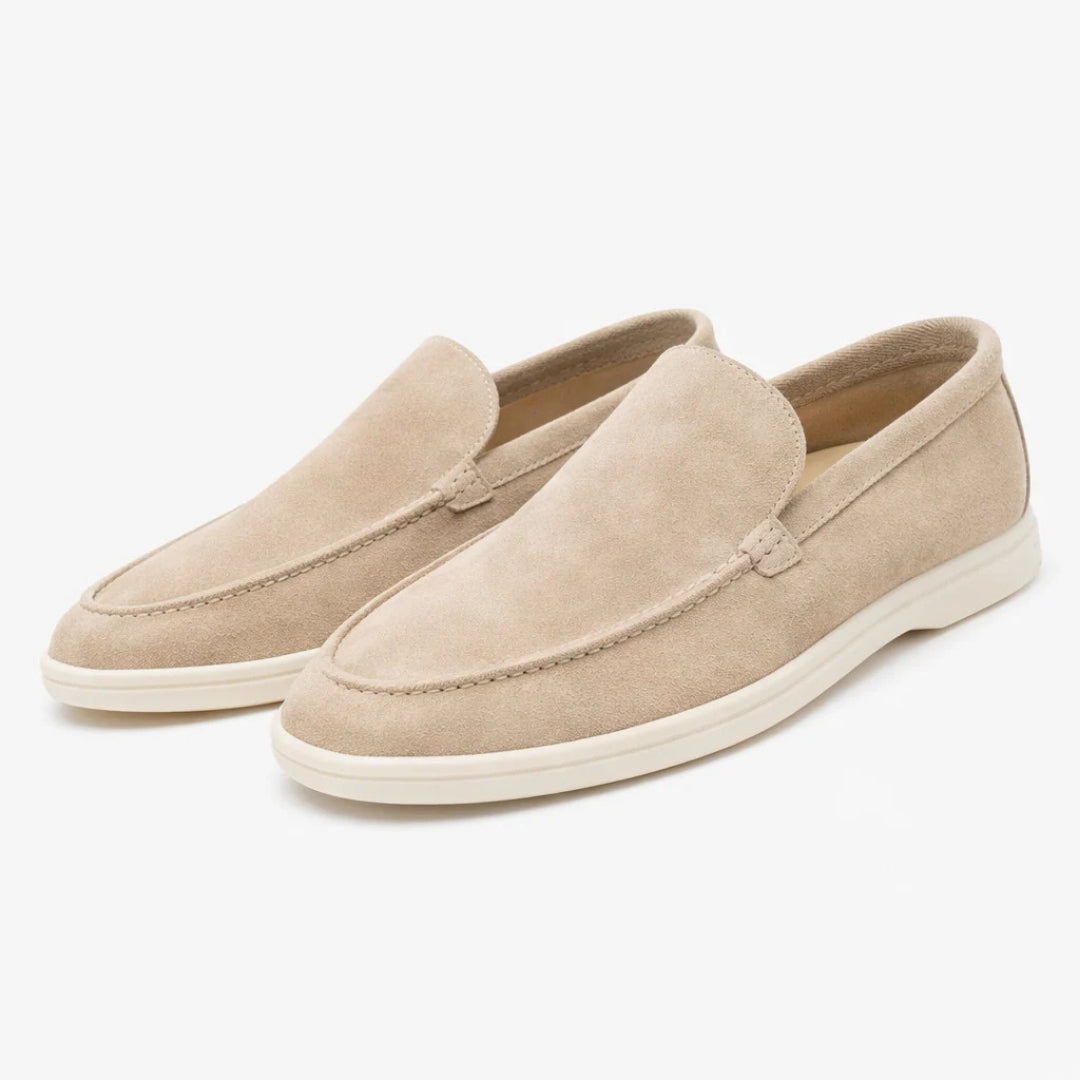 Lässige Loafer in Wildlederoptik