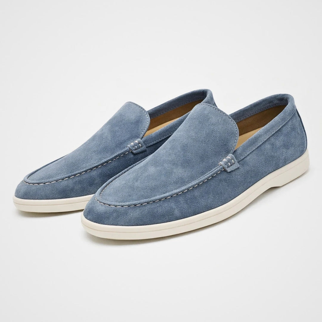 Lässige Loafer in Wildlederoptik