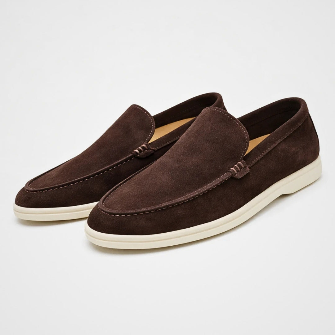 Lässige Loafer in Wildlederoptik