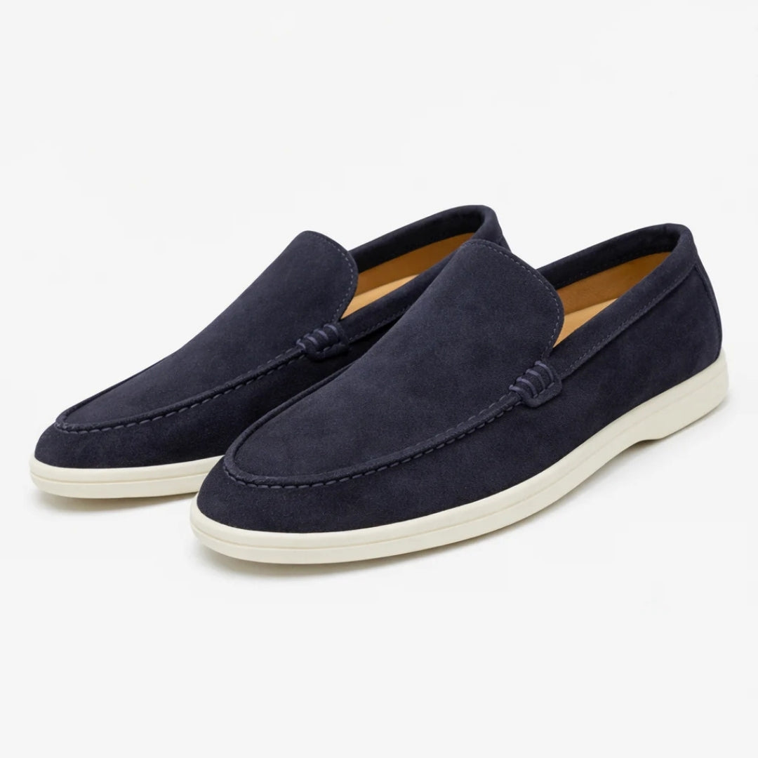 Lässige Loafer in Wildlederoptik