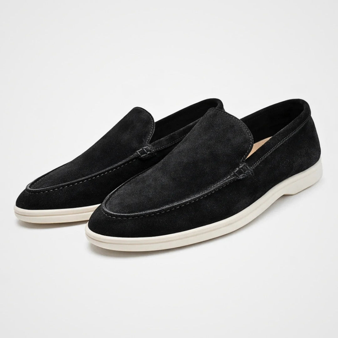 Lässige Loafer in Wildlederoptik