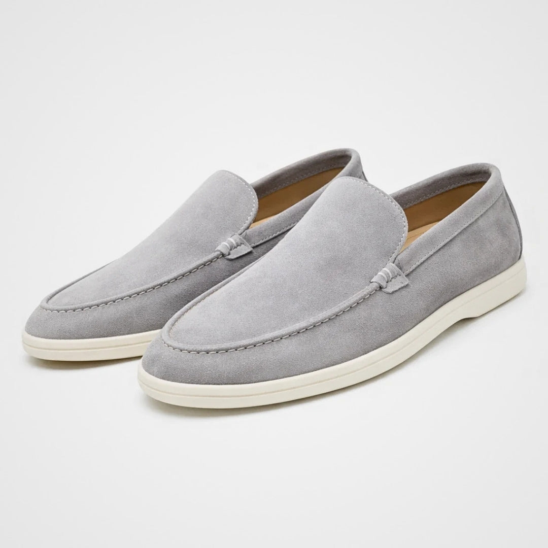 Lässige Loafer in Wildlederoptik