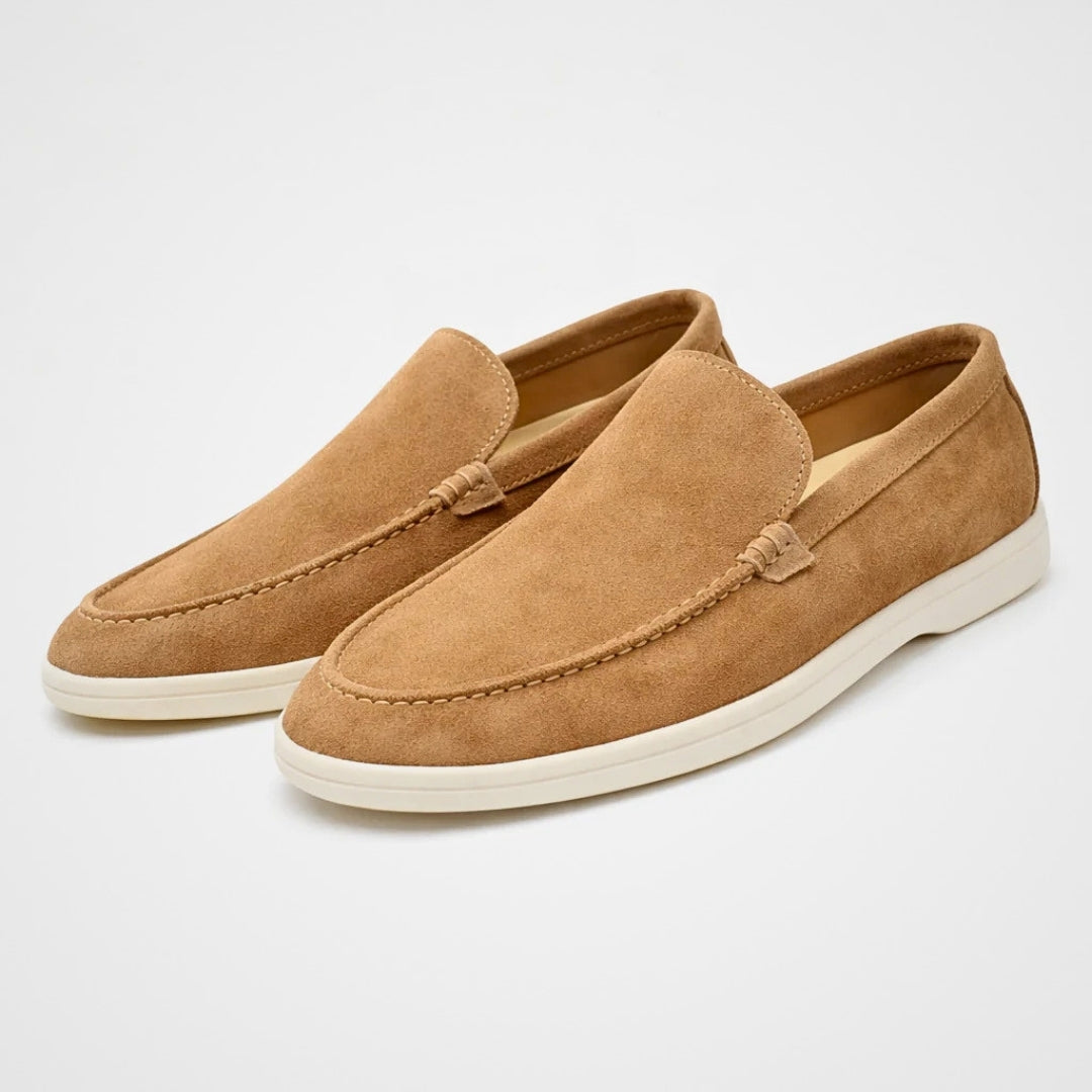Lässige Loafer in Wildlederoptik