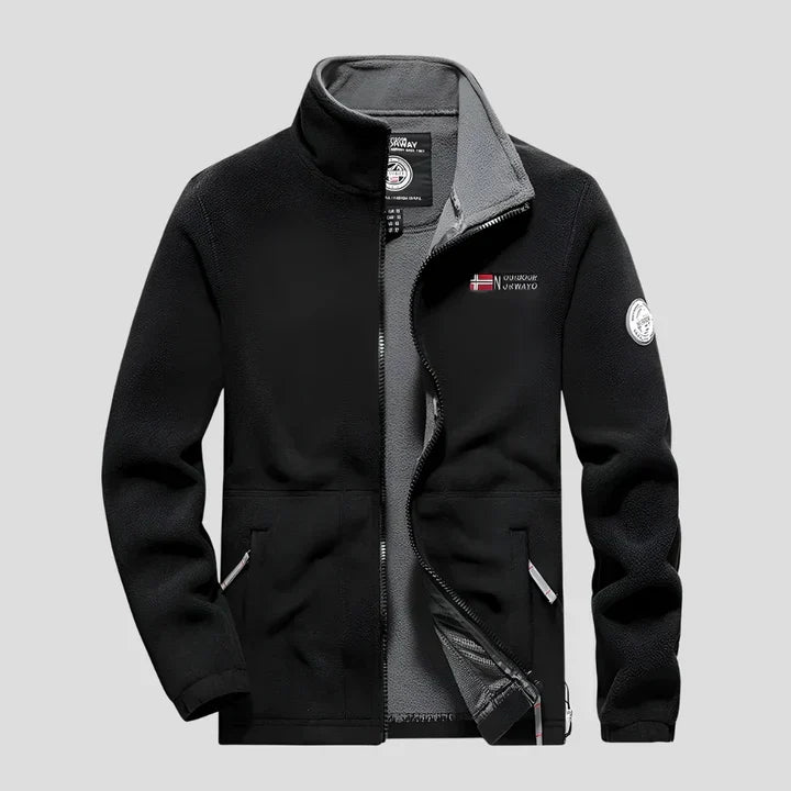 Lässige Outdoor-Fleecejacke für Herren