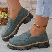 Lässige und elegante Damen-Slipper aus Wildleder