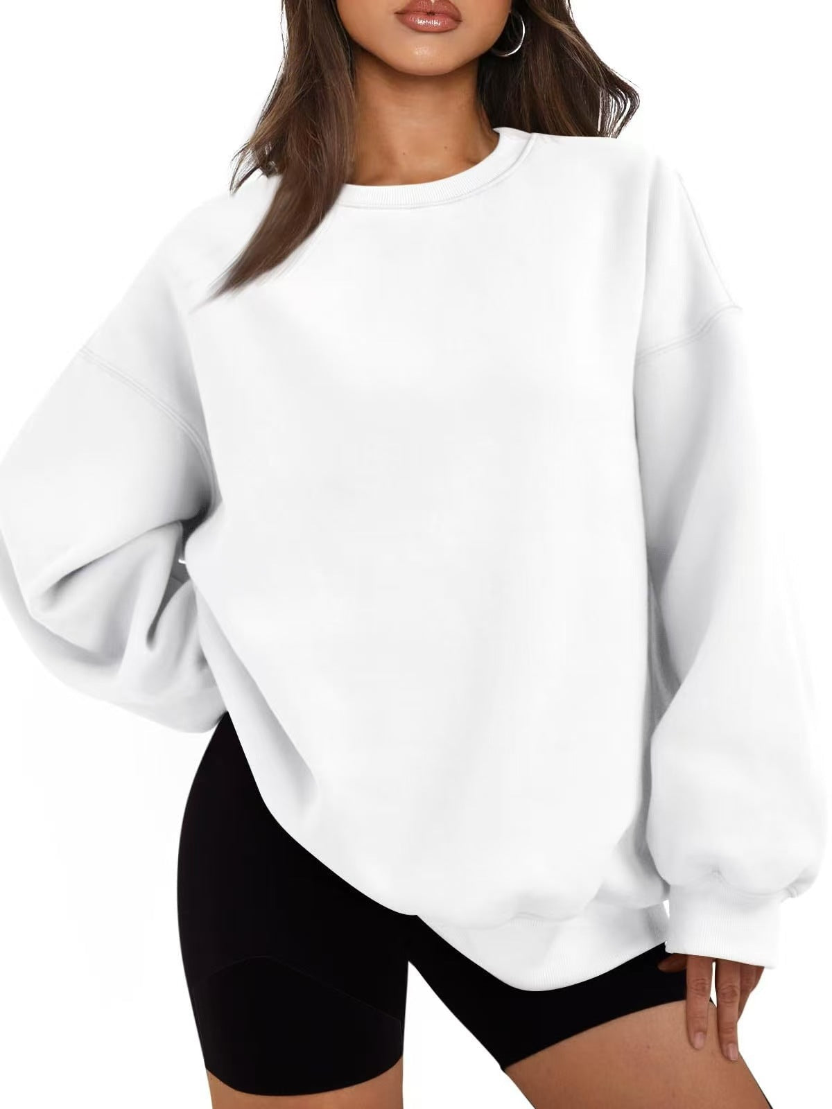 Lässiger Damen-Oversized-Pullover mit lockerem Schnitt
