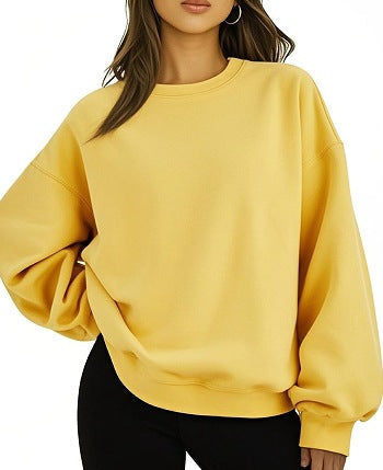 Lässiger Damen-Oversized-Pullover mit lockerem Schnitt