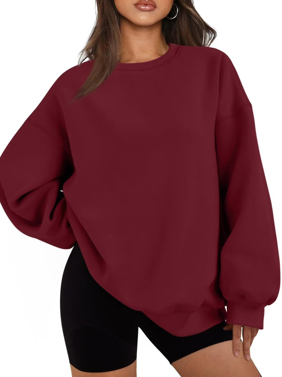 Lässiger Damen-Oversized-Pullover mit lockerem Schnitt