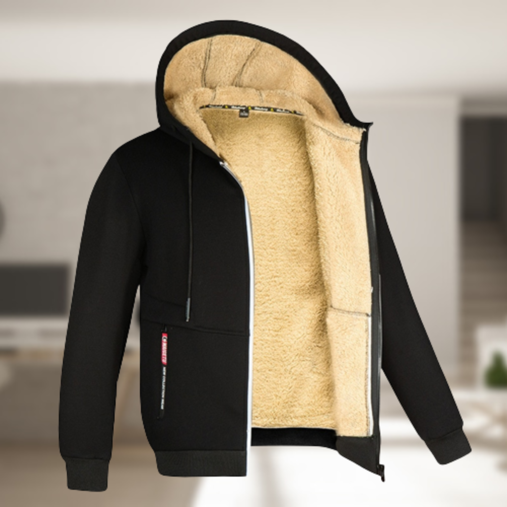 Lässiger Winter-Kapuzenpullover für Herren