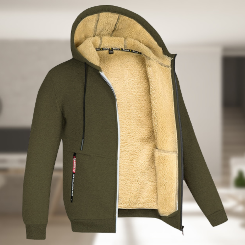 Lässiger Winter-Kapuzenpullover für Herren