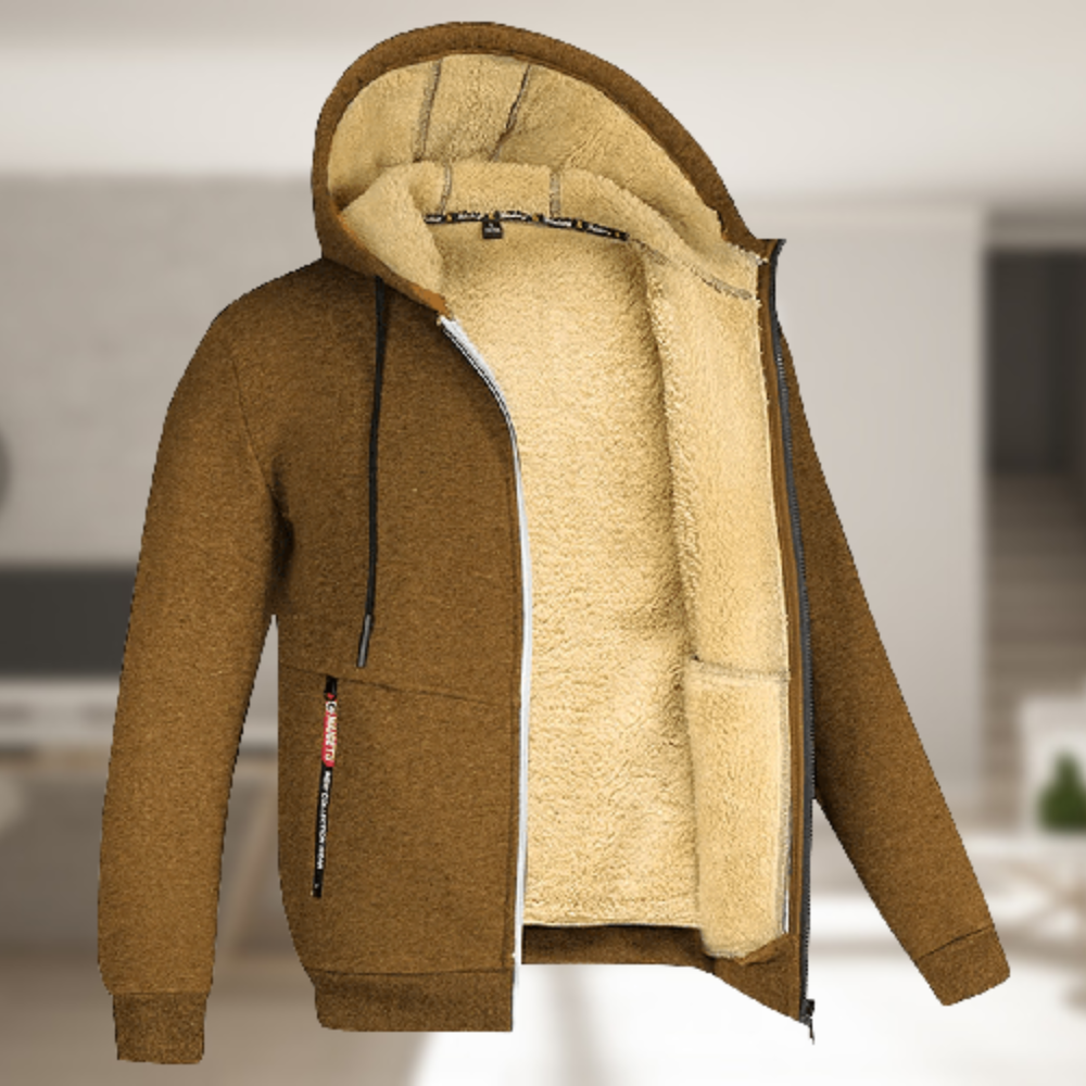 Lässiger Winter-Kapuzenpullover für Herren