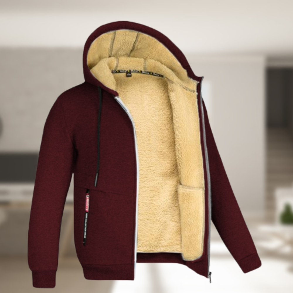 Lässiger Winter-Kapuzenpullover für Herren