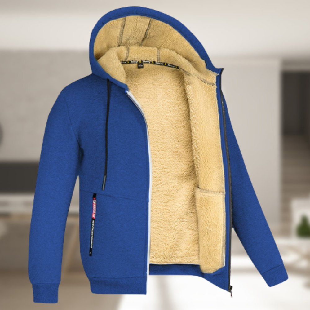 Lässiger Winter-Kapuzenpullover für Herren