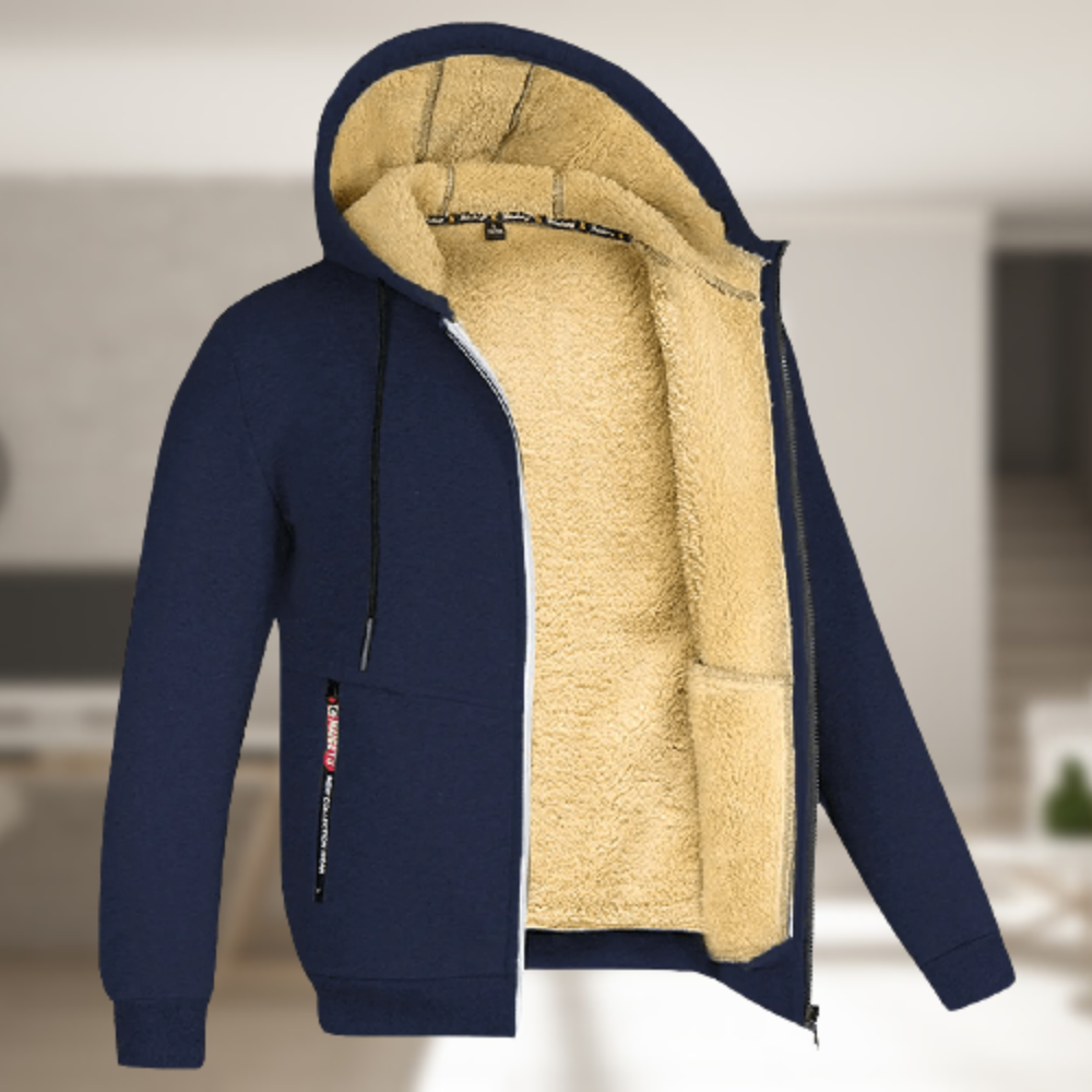 Lässiger Winter-Kapuzenpullover für Herren