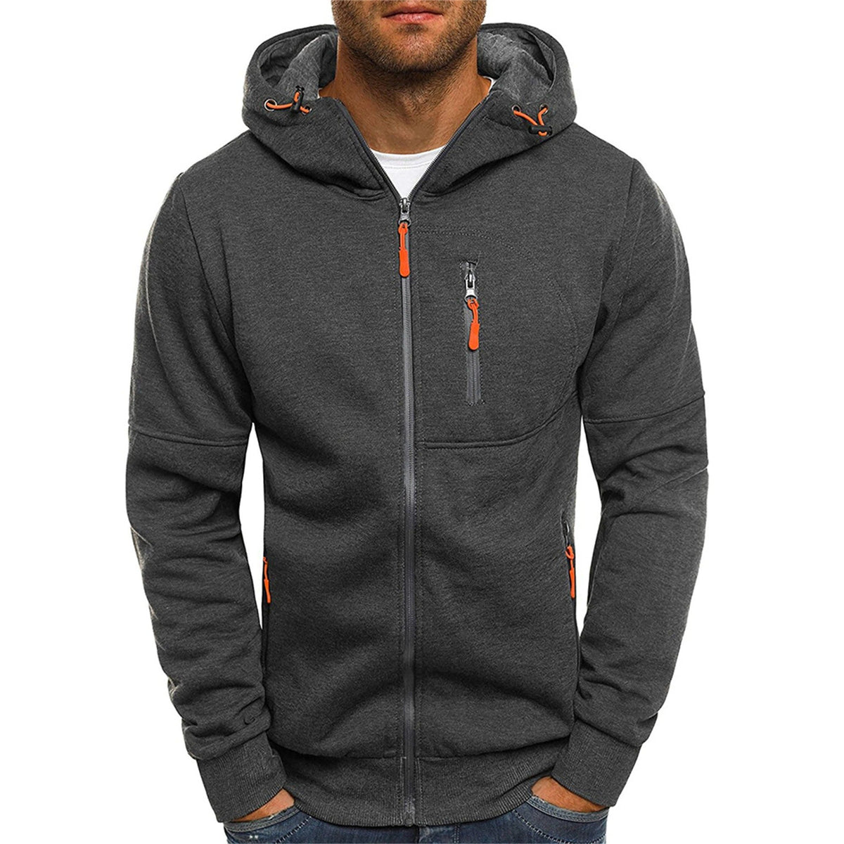 Lässiges Kapuzensweatshirt für Herren