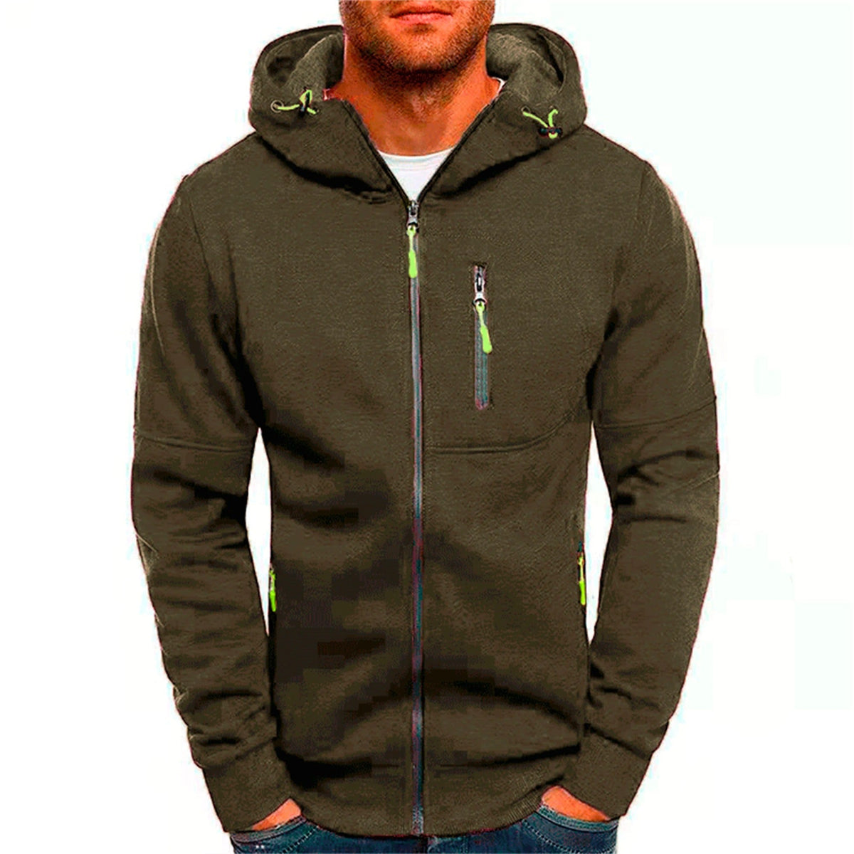 Lässiges Kapuzensweatshirt für Herren