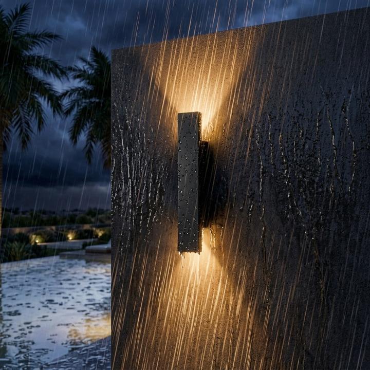 LED-Außenwandleuchte mit Up-and-Down-Licht – wetterfest, IP65
