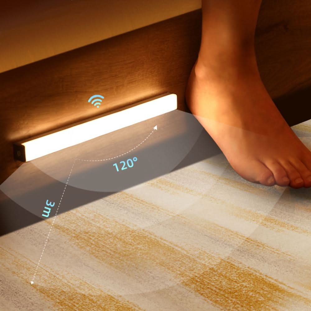 LED-Lichtleiste mit Bewegungssensor – kabellos, Stromversorgung über USB/AAA-Batterien