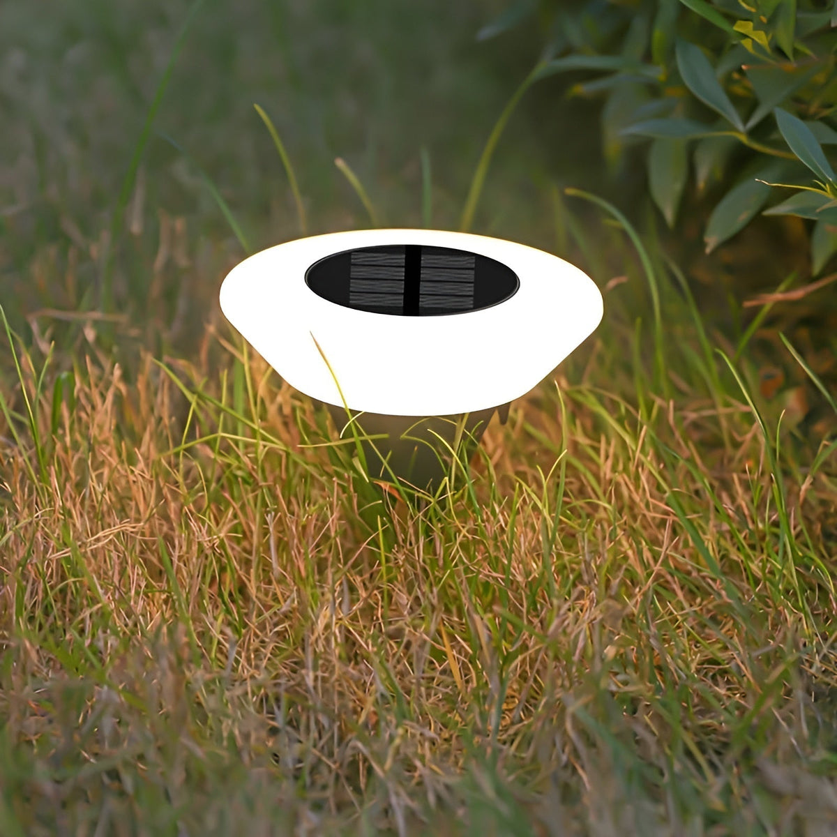 LED-Solar-Gartenleuchte Warmweiß Außenwegbeleuchtung