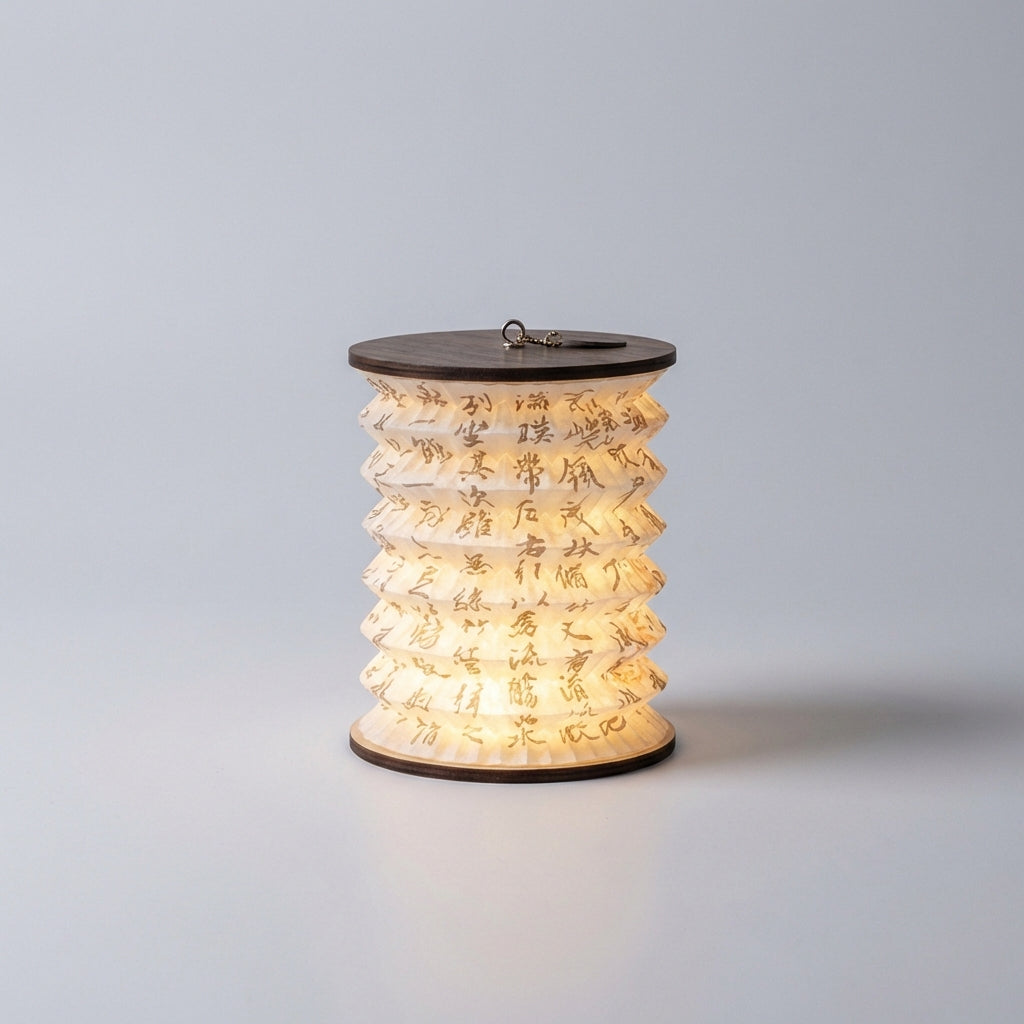LED-Tischlampe in Laternenform mit klassischem Design – kompakt und energiesparend für Wohn- und Schlafzimmer