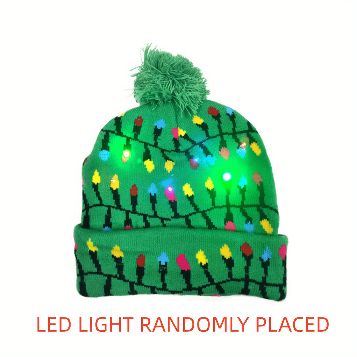 LED-Weihnachtsmütze – leuchtend und fröhlich für die Feiertage