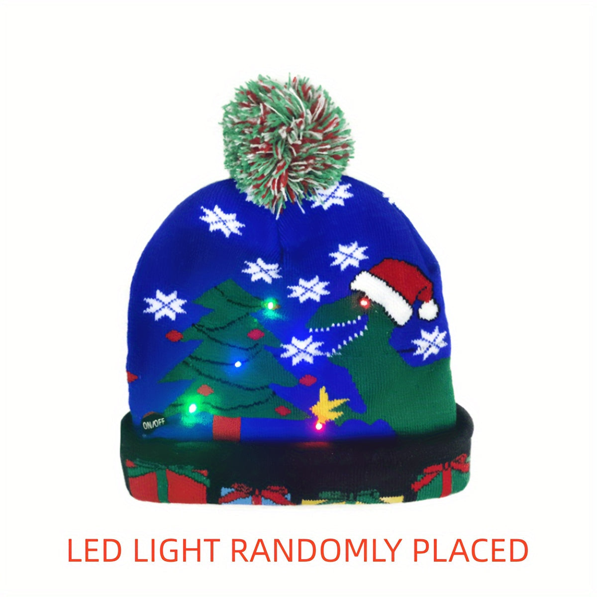 LED-Weihnachtsmütze – leuchtend und fröhlich für die Feiertage