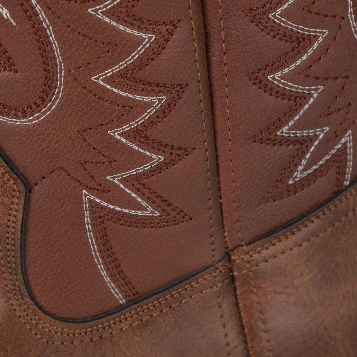 Leder-Cowboystiefel für Herren