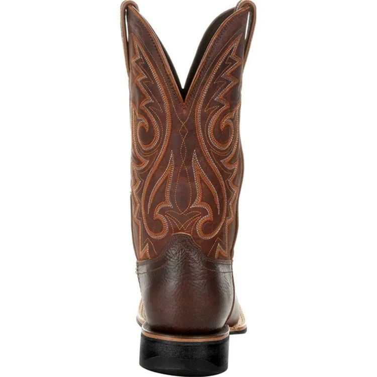 Leder-Cowboystiefel für Herren