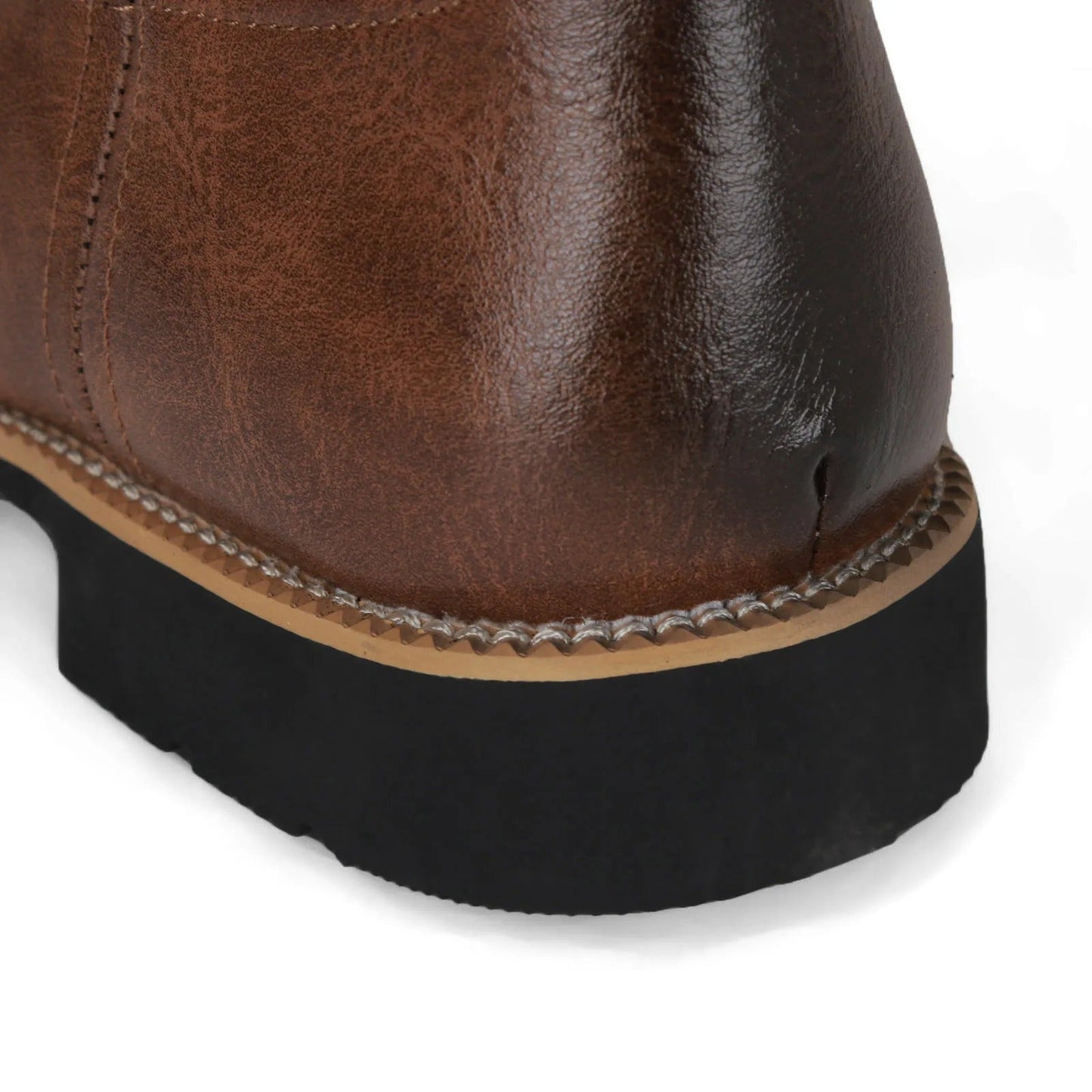 Leder-Cowboystiefel für Herren