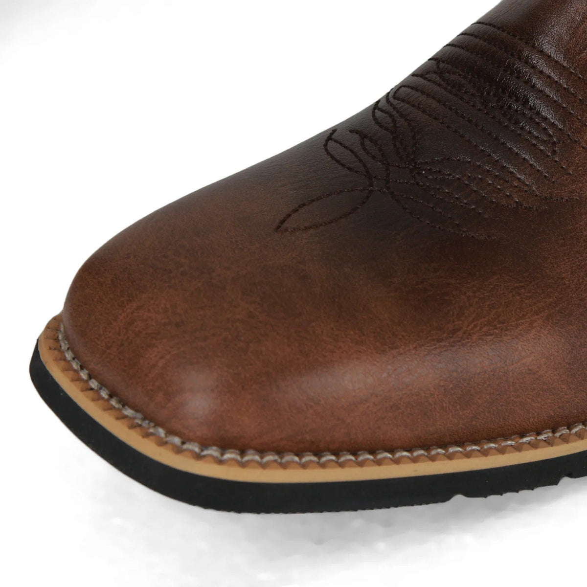 Leder-Cowboystiefel für Herren