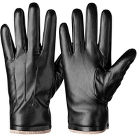 Leder-Touchscreen-Handschuhe für den Winter