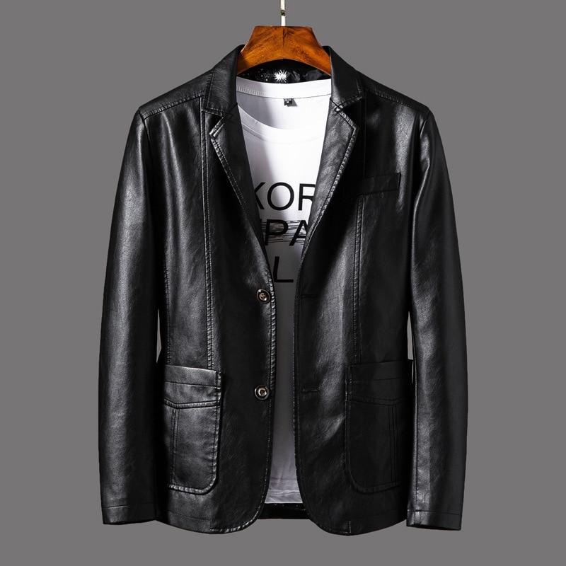 Lederblazerjacke für Herren