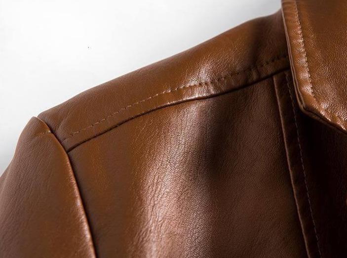 Lederblazerjacke für Herren