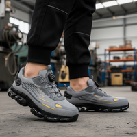 Leichte Arbeitsschuhe mit Stahlkappe – atmungsaktive und rutschfeste Mesh-Sneaker