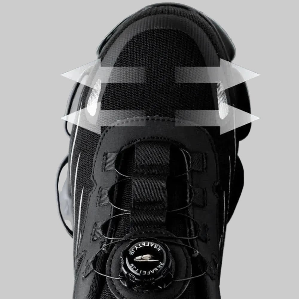 Leichte Arbeitsschuhe mit Stahlkappe – atmungsaktive und rutschfeste Mesh-Sneaker