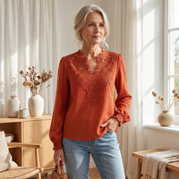 Leichte, atmungsaktive Damenbluse | Tailliertes, elegantes Sommertop