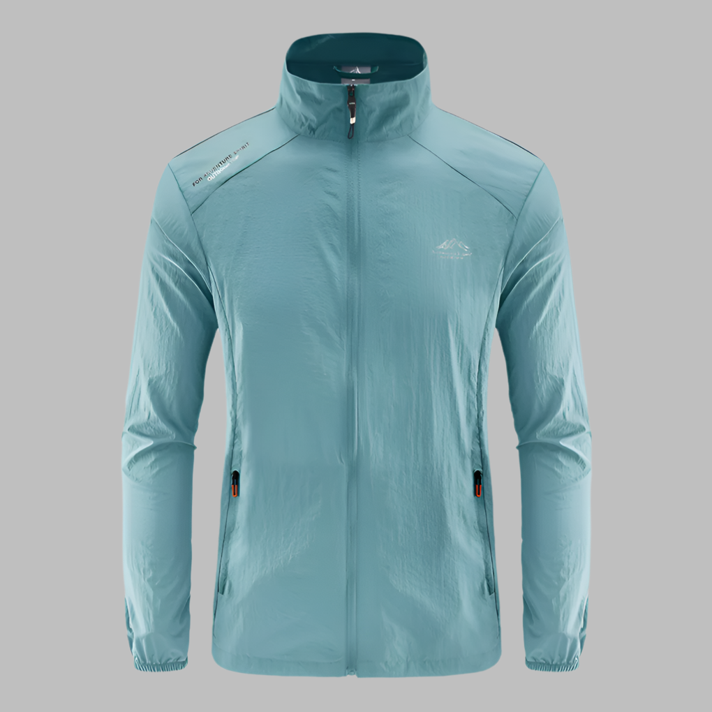 Leichte, atmungsaktive Outdoor-Jacke