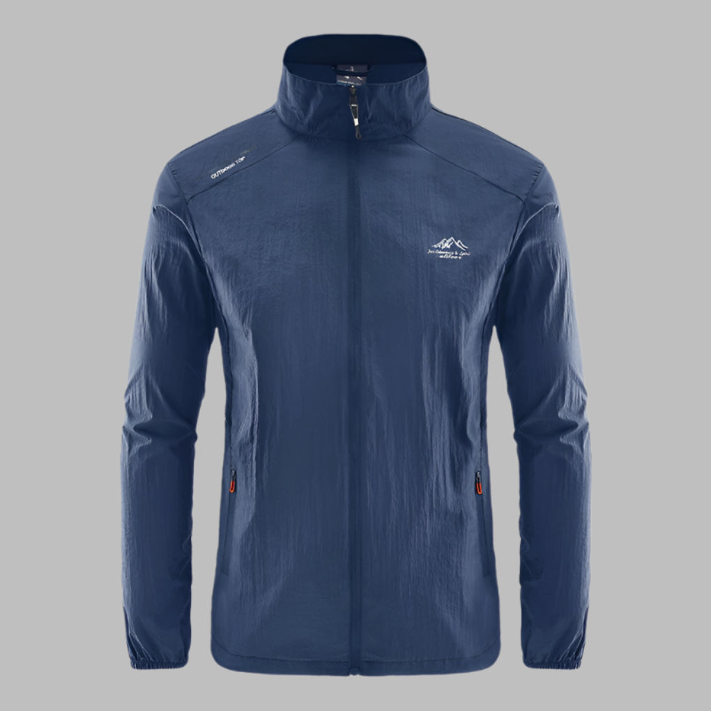 Leichte, atmungsaktive Outdoor-Jacke